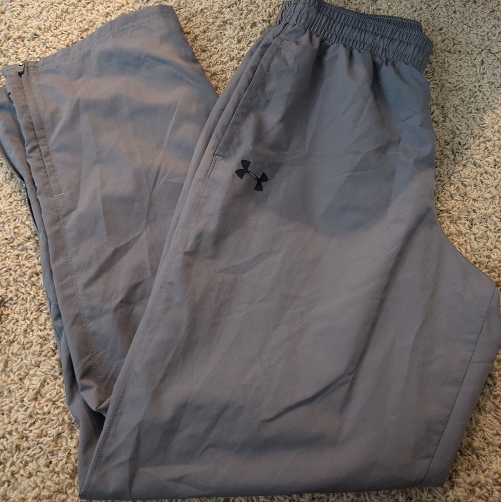 Under Armour grey sport pant, medium